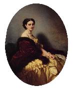 Franz Xaver Winterhalter Madame Sofya Petrovna Naryschkina oil painting on canvas